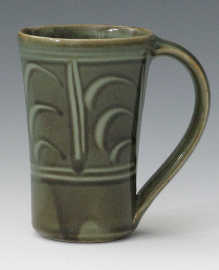celadon mug